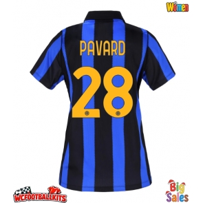 Inter Milan Benjamin Pavard #28 Replica Home Stadium Shirt for Women 2026-27 Short Sleeve